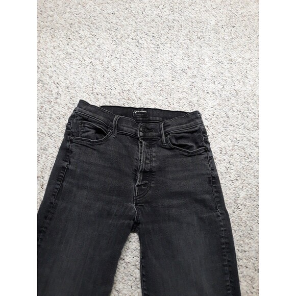 27 MOTHER mid-rise button fly The Stunner Skinny ripped distressed - Picture 2 of 10